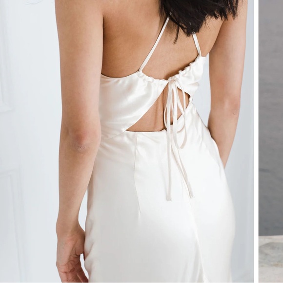 NWT Shona Joy La Lune Ruched Bodice Maxi Dress - Picture 3 of 11